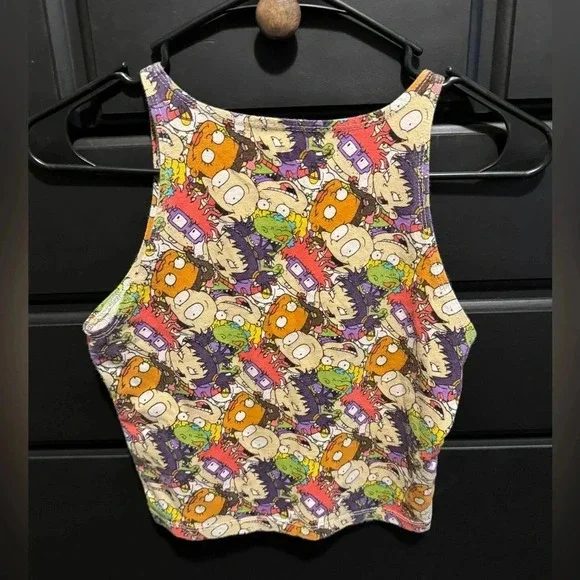 Nickelodeon Rugrats Crop Top Medium - Picture 3 of 3